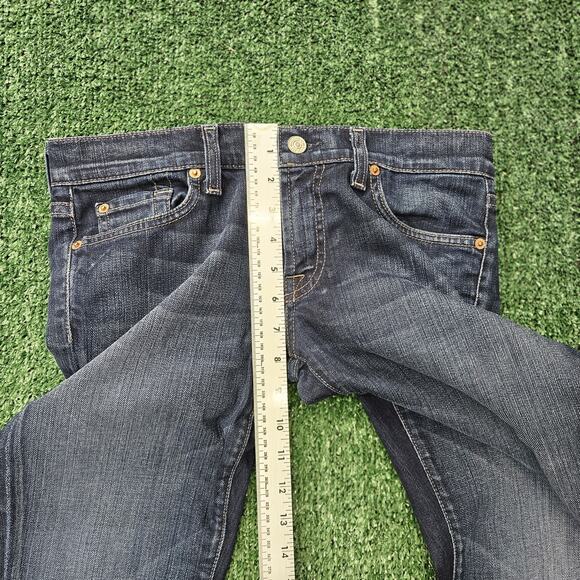 Ladies 7 for All Mankind Roxanne Slim Low Rise Blue Jeans W28 L33 - Picture 11 of 12